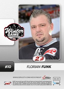 2013-14 Playercards Inside (DEL) #13 Florian Funk Back