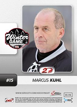 2013-14 Playercards Inside (DEL) #16 Marcus Kuhl Back