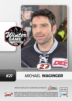 2013-14 Playercards Inside (DEL) #18 Michael Waginger Back