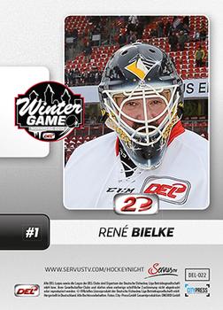 2013-14 Playercards Inside (DEL) #22 Rene Bielke Back