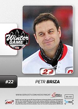2013-14 Playercards Inside (DEL) #23 Petr Briza Back