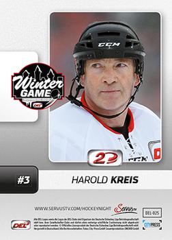 2013-14 Playercards Inside (DEL) #25 Harold Kreis Back
