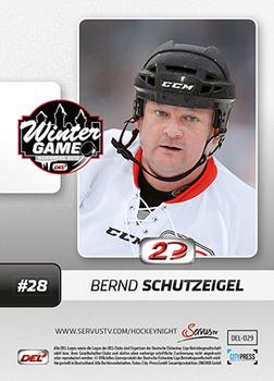 2013-14 Playercards Inside (DEL) #29 Bernd Schutzeigel Back