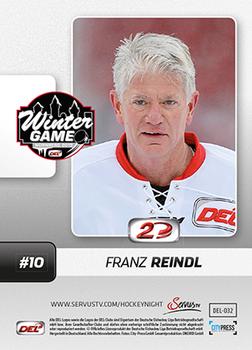 2013-14 Playercards Inside (DEL) #32 Franz Reindl Back