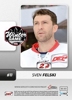 2013-14 Playercards Inside (DEL) #33 Sven Felski Back