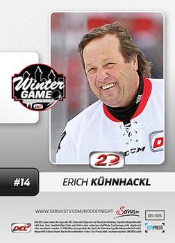 2013-14 Playercards Inside (DEL) #35 Erich Kuhnhackl Back