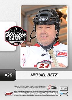 2013-14 Playercards Inside (DEL) #38 Michael Betz Back