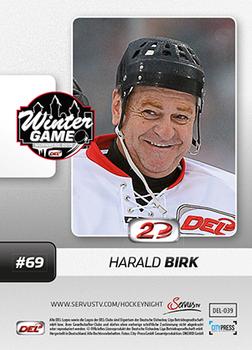 2013-14 Playercards Inside (DEL) #39 Harald Birk Back