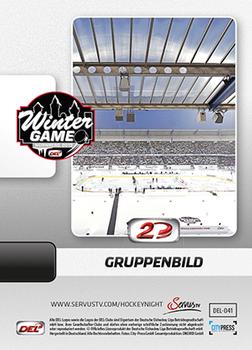 2013-14 Playercards Inside (DEL) #41 Gruppenbild Back