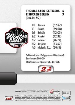 2013-14 Playercards Inside (DEL) #42 Zweikampf Back