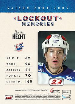 2013-14 Playercards Inside (DEL) #85 Jochen Hecht Back