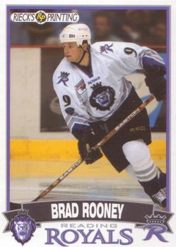 2002-03 Rieck's Printing Reading Royals (ECHL) #NNO Brad Rooney Front