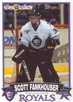 2002-03 Rieck's Printing Reading Royals (ECHL) #NNO Scott Fankhouser Front