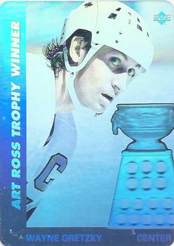 1991-92 Upper Deck Czech World Juniors - Award Winner Holograms #NNO Wayne Gretzky Front