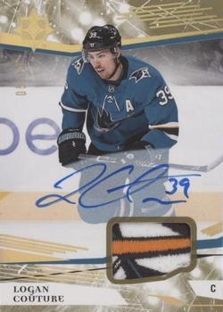 2017-18 Upper Deck Ultimate Collection - Auto Patch #3 Logan Couture Front