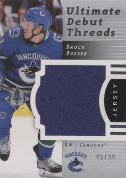 2017-18 Upper Deck Ultimate Collection - 2007-08 Retro Debut Threads #RDT-BB Brock Boeser Front
