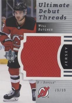 2017-18 Upper Deck Ultimate Collection - 2007-08 Retro Debut Threads #RDT-WB Will Butcher Front