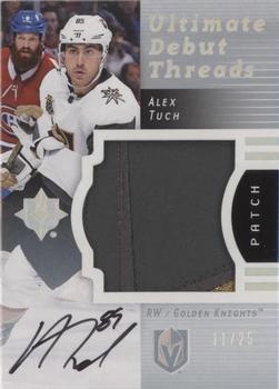 2017-18 Upper Deck Ultimate Collection - 2007-08 Retro Debut Threads Patch Auto #RDT-AT Alex Tuch Front