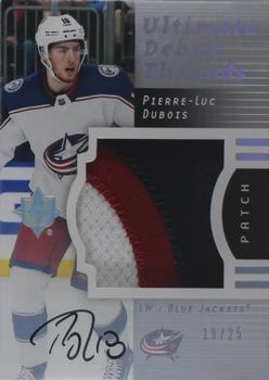 2017-18 Upper Deck Ultimate Collection - 2007-08 Retro Debut Threads Patch Auto #RDT-PD Pierre-Luc Dubois Front