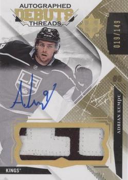 2017-18 Upper Deck Ultimate Collection - Debut Threads Patch Auto #DTA-AK Adrian Kempe Front