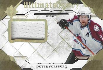2017-18 Upper Deck Ultimate Collection - Ultimate Legacy Jersey #UL-PF Peter Forsberg Front