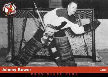 2015 Providence Reds 1955-56 Commemorative #1 Johnny Bower Front