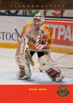 1994-95 Leaf Elit Set (Swedish) - Cleansweepers #5 Peter Åslin Front