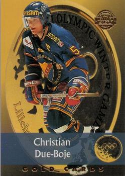 1994-95 Leaf Elit Set (Swedish) - Gold #4 Christian Due-Boje Front