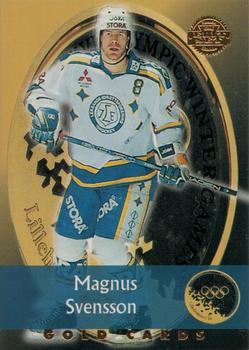 1994-95 Leaf Elit Set (Swedish) - Gold #13 Magnus Svensson Front