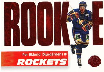 1994-95 Leaf Elit Set (Swedish) - Rookie Rockets #5 Per Eklund Front