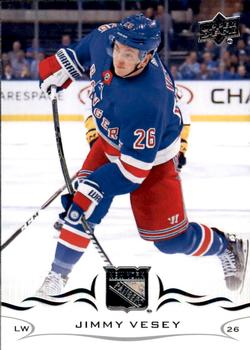 2018-19 Upper Deck #378 Jimmy Vesey Front