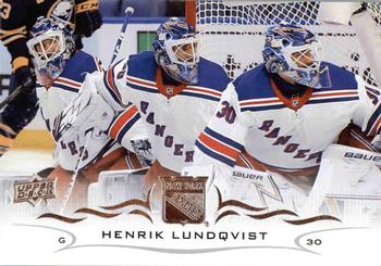 2018-19 Upper Deck #374 Henrik Lundqvist Front