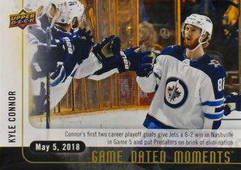 2017-18 Upper Deck Game Dated Moments #84 Kyle Connor Front