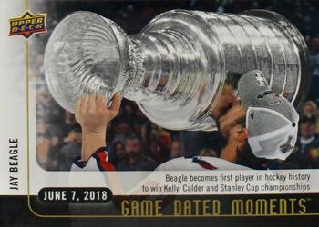 2017-18 Upper Deck Game Dated Moments #99 Jay Beagle Front