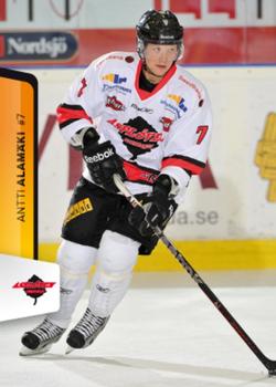 2012-13 HockeyAllsvenskan #ALLS-027 Antti Alamäki Front