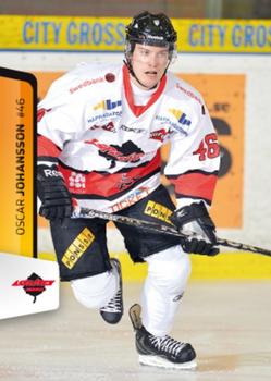 2012-13 HockeyAllsvenskan #ALLS-038 Oscar Johansson Front
