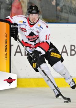 2012-13 HockeyAllsvenskan #ALLS-045 John Westin Front