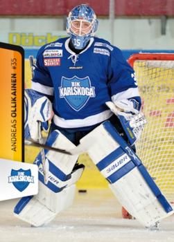 2012-13 HockeyAllsvenskan #ALLS-047 Andreas Ollikainen Front