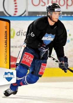 2012-13 HockeyAllsvenskan #ALLS-049 Christian Carlsson Front