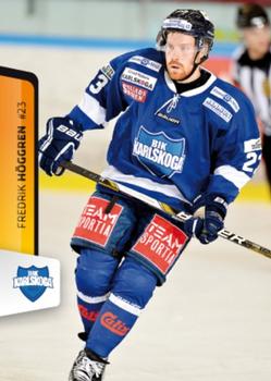 2012-13 HockeyAllsvenskan #ALLS-059 Fredrik Hoggren Front