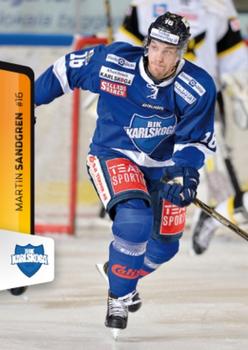 2012-13 HockeyAllsvenskan #ALLS-064 Martin Sandgren Front