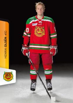 2012-13 HockeyAllsvenskan #ALLS-179 Henrik Olsen Front