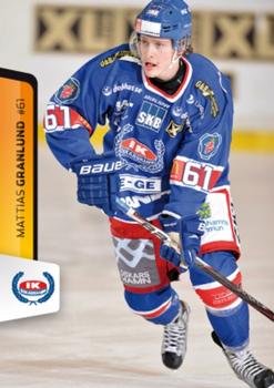2012-13 HockeyAllsvenskan #ALLS-193 Mattias Granlund Front