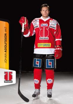 2012-13 HockeyAllsvenskan #ALLS-312 Johan Adolfsson Front