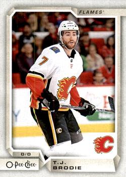 2018-19 O-Pee-Chee #203 T.J. Brodie Front