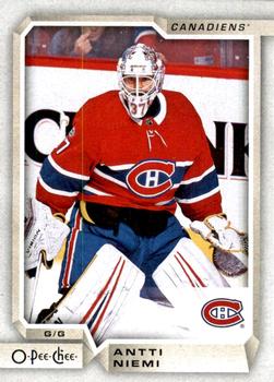 2018-19 O-Pee-Chee #240 Antti Niemi Front