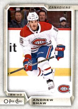 2018-19 O-Pee-Chee #303 Andrew Shaw Front
