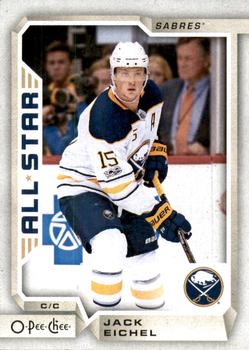 2018-19 O-Pee-Chee #390 Jack Eichel Front