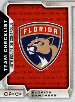 2018-19 O-Pee-Chee #564 Florida Panthers Front