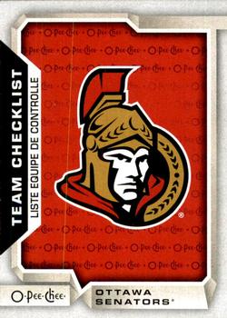 2018-19 O-Pee-Chee #567 Ottawa Senators Front